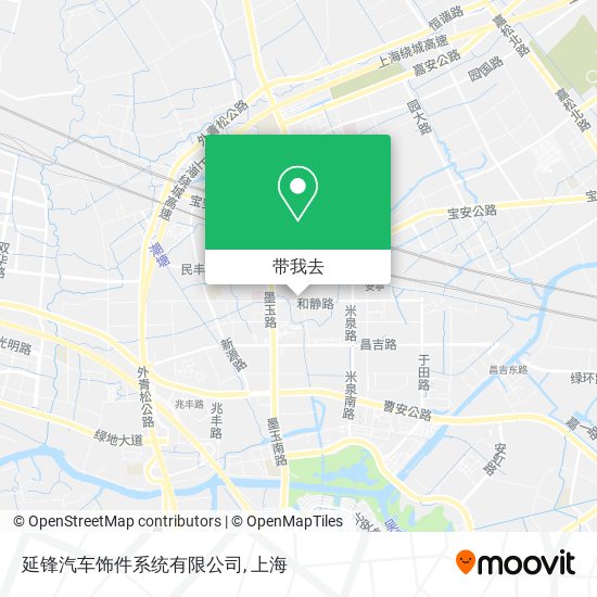 延锋汽车饰件系统有限公司地图