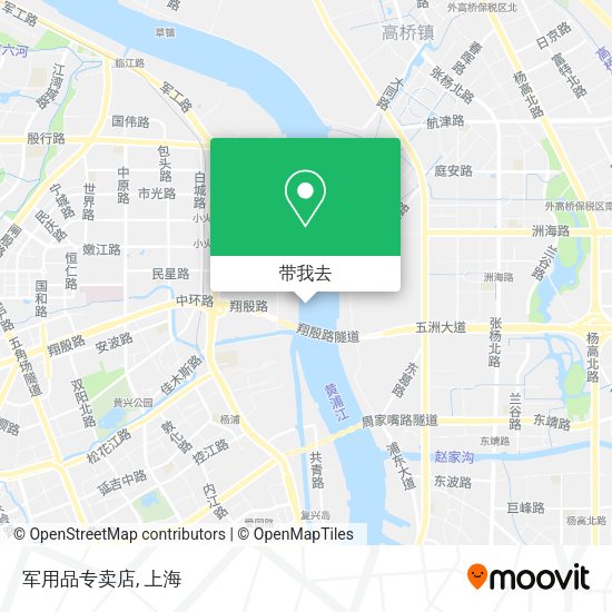 军用品专卖店地图