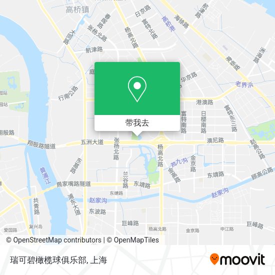 瑞可碧橄榄球俱乐部地图