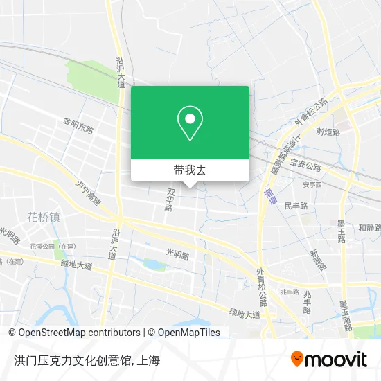 洪门压克力文化创意馆地图
