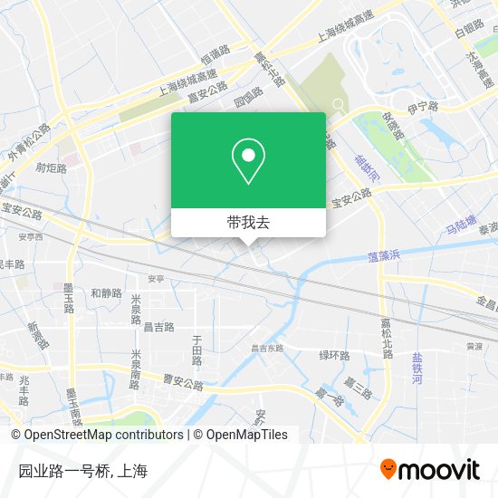 园业路一号桥地图