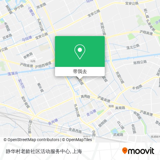 静华村老龄社区活动服务中心地图