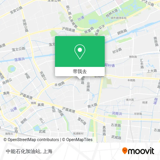 中能石化加油站地图