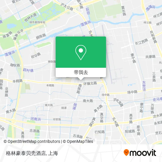 格林豪泰贝壳酒店地图