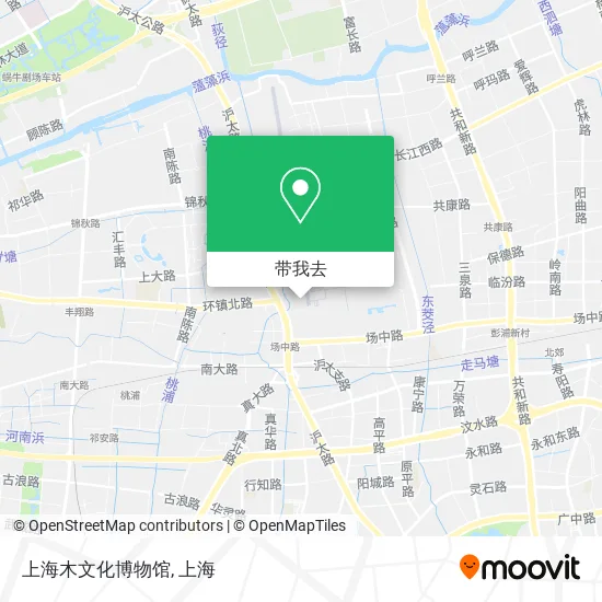 上海木文化博物馆地图