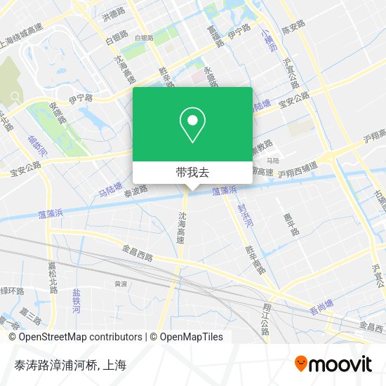 泰涛路漳浦河桥地图