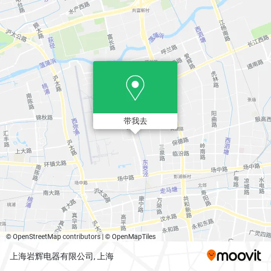 上海岩辉电器有限公司地图