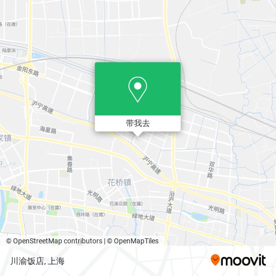 川渝饭店地图