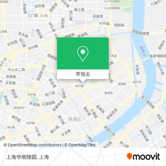 上海华南陵园地图