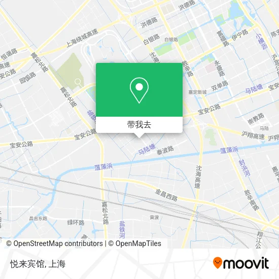 悦来宾馆地图