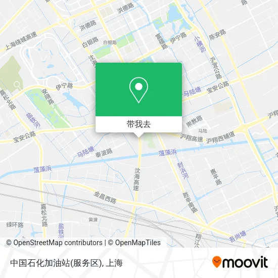 中国石化加油站(服务区)地图