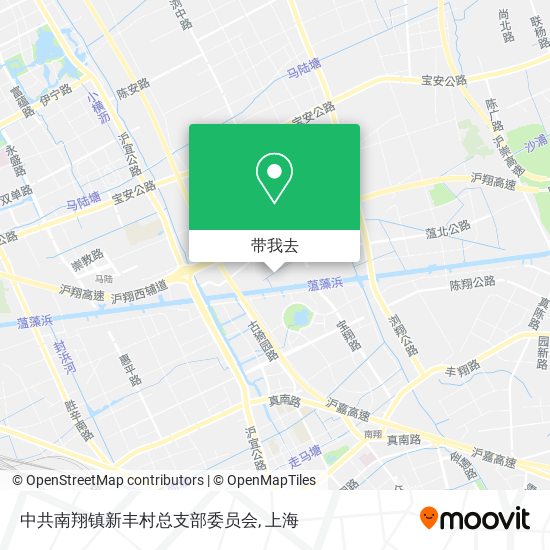 中共南翔镇新丰村总支部委员会地图