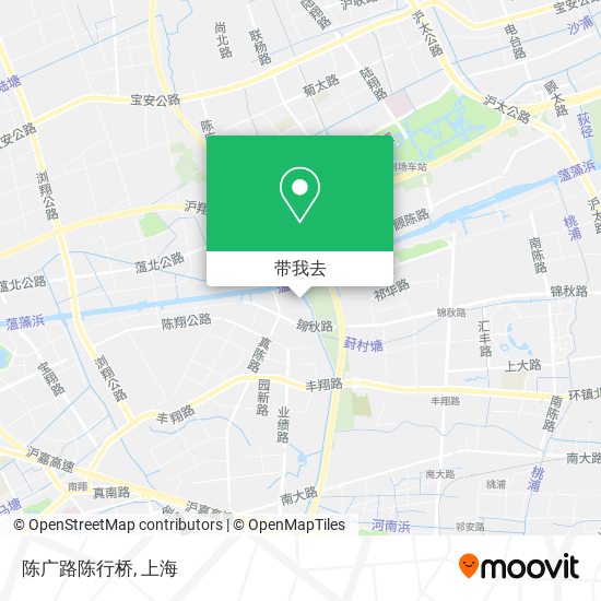 陈广路陈行桥地图