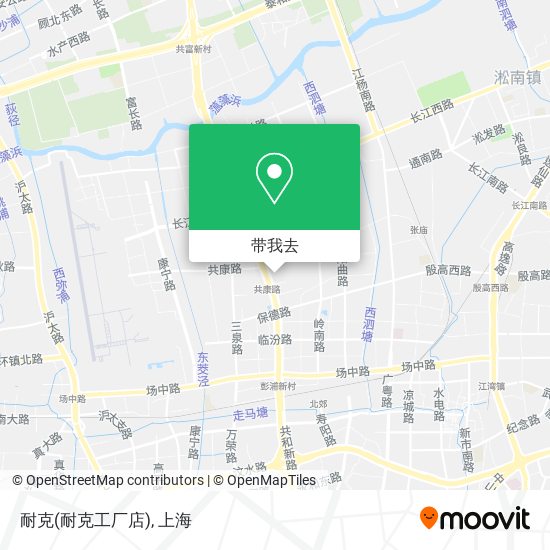 耐克(耐克工厂店)地图