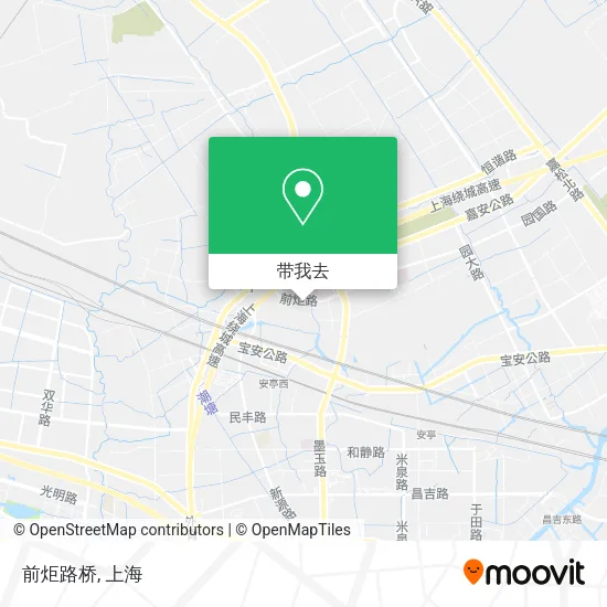 前炬路桥地图