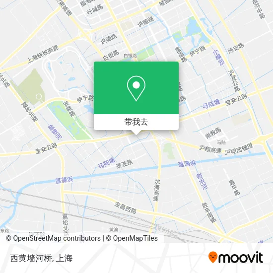 西黄墙河桥地图