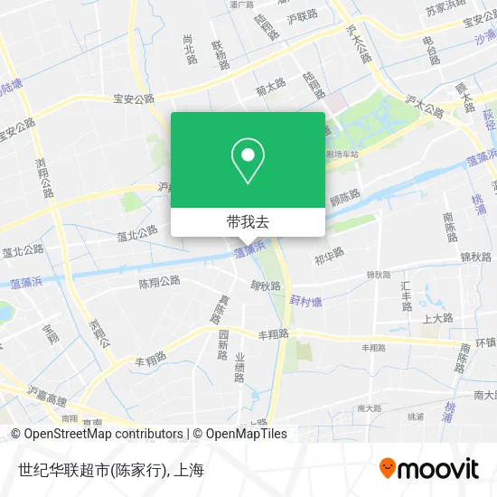 世纪华联超市(陈家行)地图