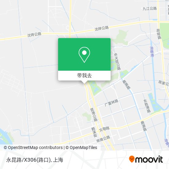 永昆路/X306(路口)地图
