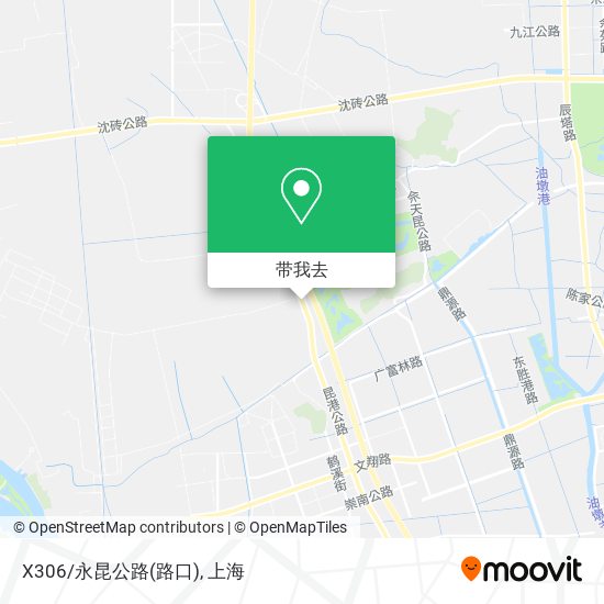 X306/永昆公路(路口)地图