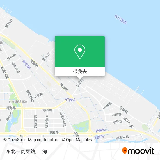 东北羊肉菜馆地图