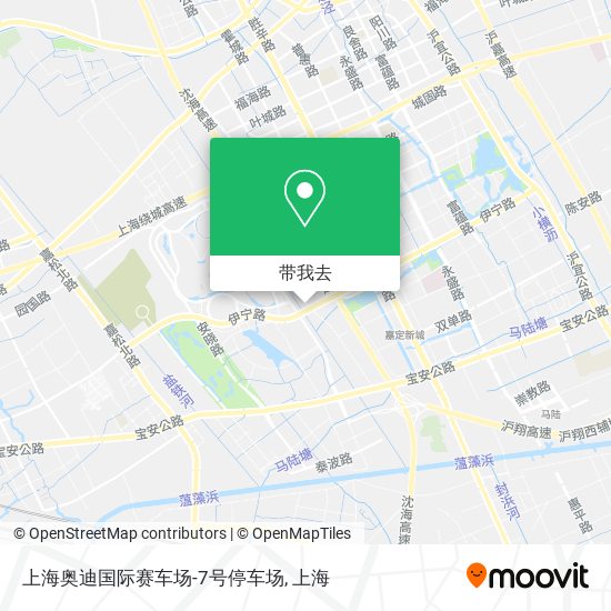 上海奥迪国际赛车场-7号停车场地图