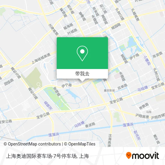 上海奥迪国际赛车场-7号停车场地图