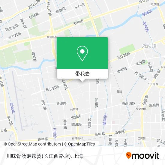 川味骨汤麻辣烫(长江西路店)地图