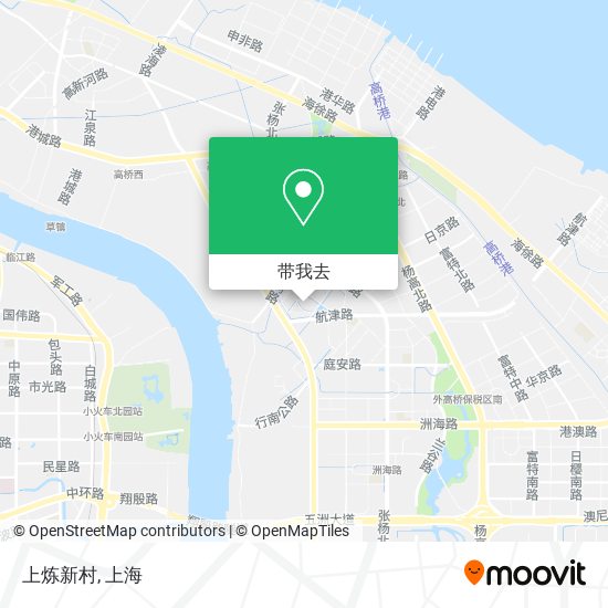 上炼新村地图