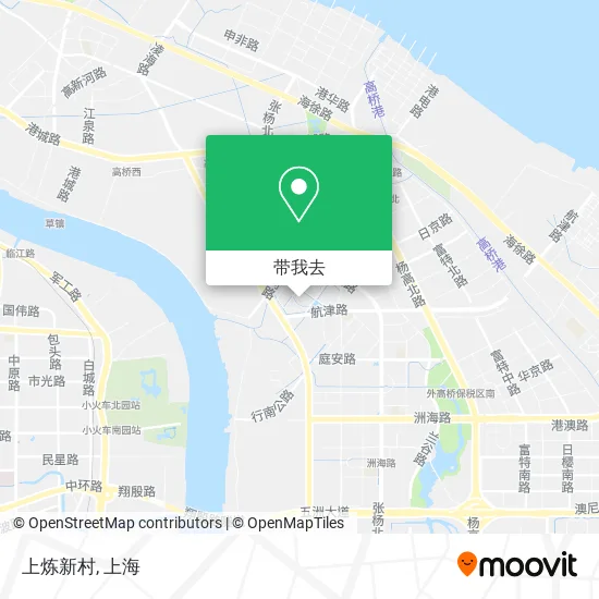 上炼新村地图
