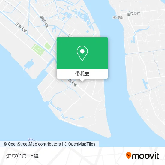 涛浪宾馆地图
