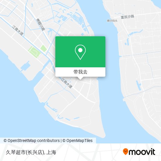 久琴超市(长兴店)地图