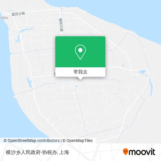横沙乡人民政府-协税办地图
