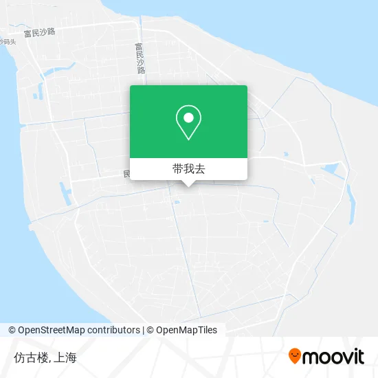 仿古楼地图