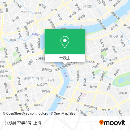 张杨路77弄3号地图