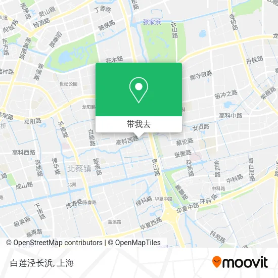 白莲泾长浜地图
