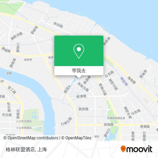格林联盟酒店地图