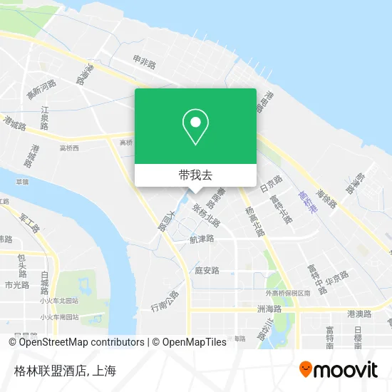 格林联盟酒店地图
