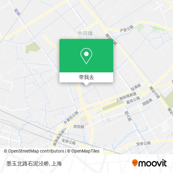 墨玉北路石泥泾桥地图