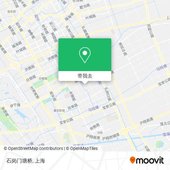 石岗门塘桥地图