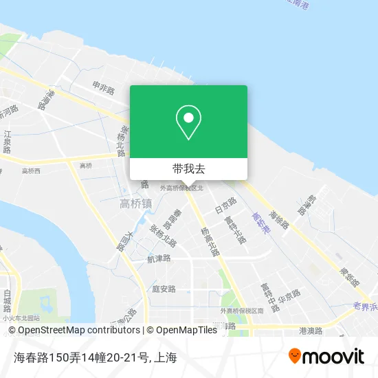 海春路150弄14幢20-21号地图