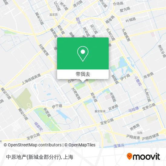中原地产(新城金郡分行)地图