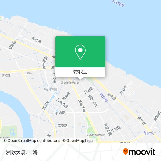 洲际大厦地图