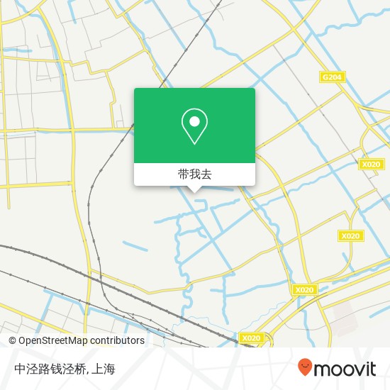 中泾路钱泾桥地图