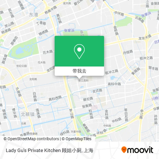 Lady Gu's Private Kitchen 顾姐小厨地图