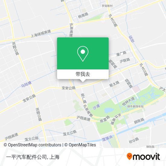 一平汽车配件公司地图