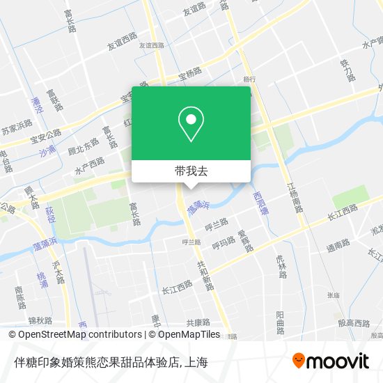 伴糖印象婚策熊恋果甜品体验店地图