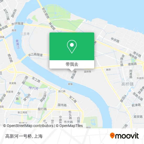 高新河一号桥地图