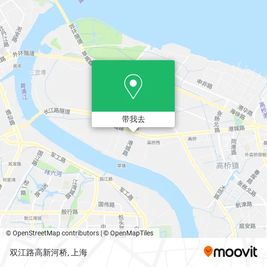 双江路高新河桥地图