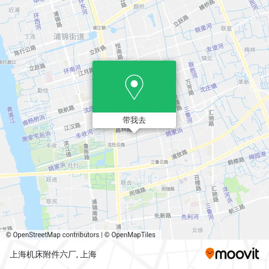 上海机床附件六厂地图
