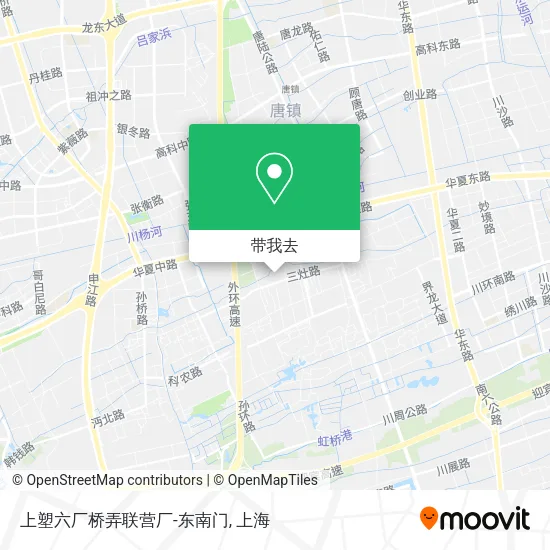 上塑六厂桥弄联营厂-东南门地图